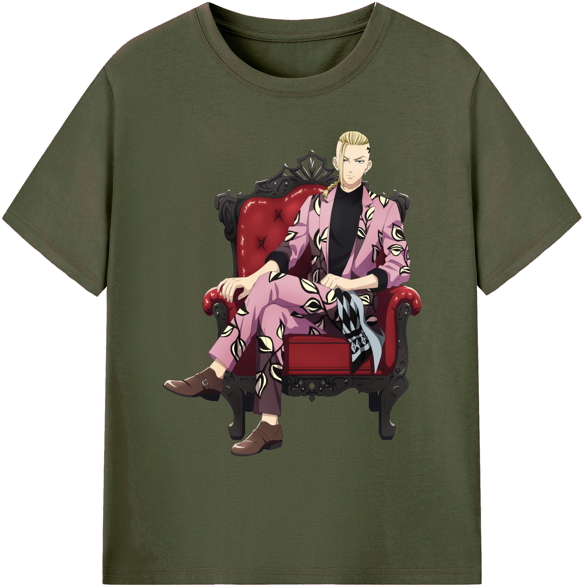 （画像用） 東京リベンジャーズ Tokyo Revengers 綿100％ メンズ半袖Tシャツ｜肌触りやわらか＆通気性
